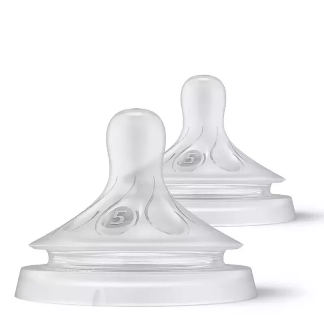 Philips Avent Tettarella Natural Response Flessibile con Fori Anticolica Taglia 5 6m+