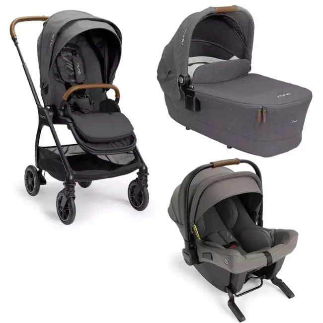 Paniate Nuna Trio Triv Passeggino, Navicella Triv Dream Drape e