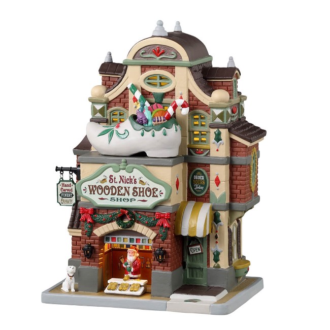 35069 St. Nick's Wooden Shoe Shop Lemax