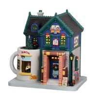 35038 Books And Brews Café Lemax
