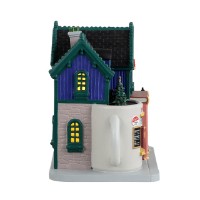 35038 Books And Brews Café Lemax