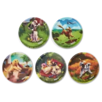 Ergobag Set di Kletties per Zaino Prime Puppies