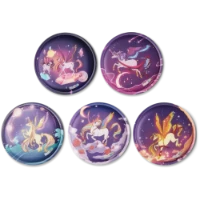 Ergobag Set di Kletties per Zaino Prime Pegasus