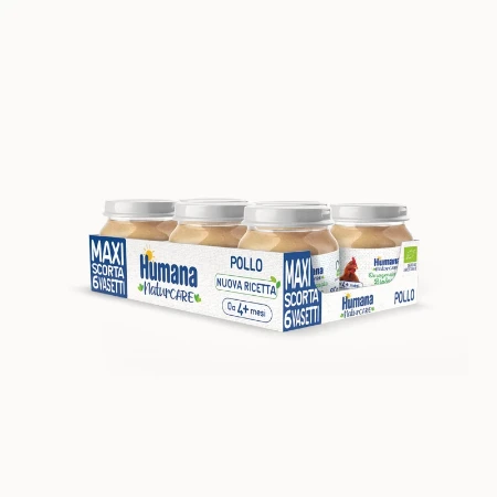 Humana Omogeneizzato di Pollo Biologico 6 x 80g