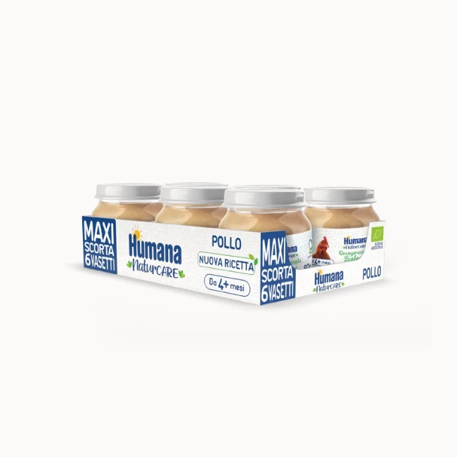 Humana Omogeneizzato di Pollo Biologico 6 x 80g