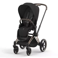 Cybex Platinum Passeggino Priam con Telaio Rosegold - Sepia Black