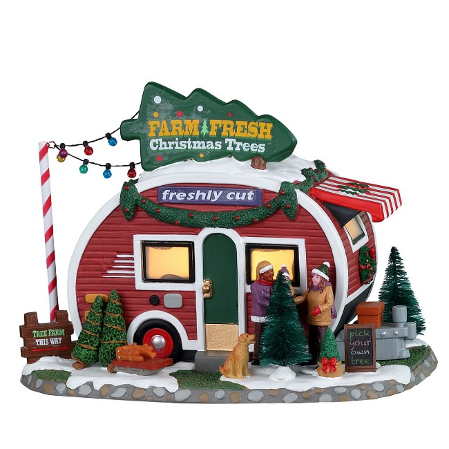 25928 Farm Fresh Christmas Trees Lemax