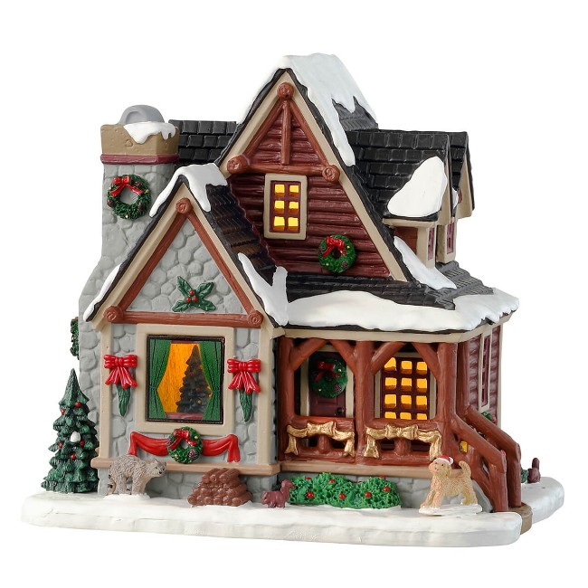 35077 Christmas Cabin Lemax