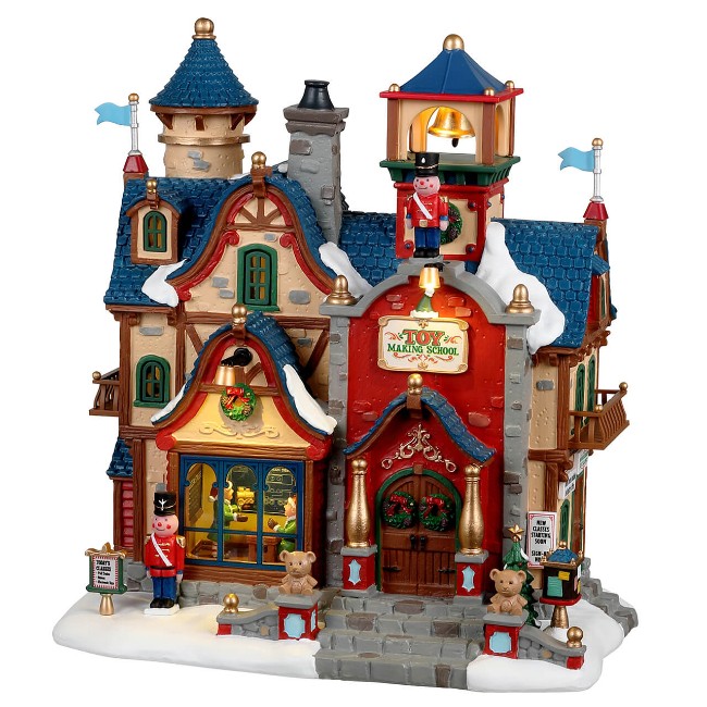 25927 Toy Making School Lemax
