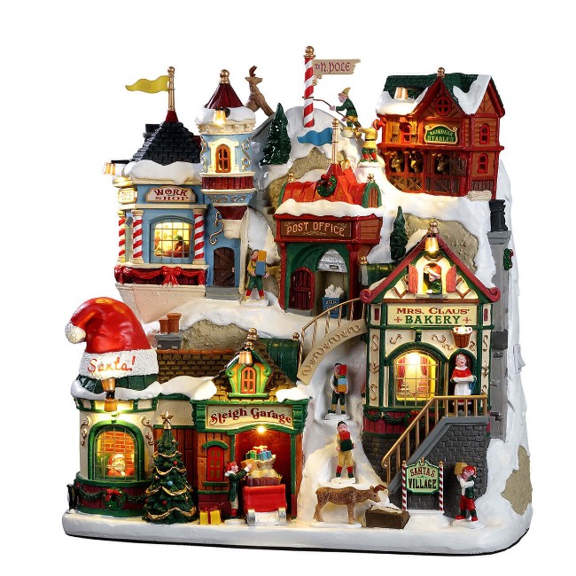 Lemax Village Collection Santa'S Truck Set Of 2# 53219 main image 1