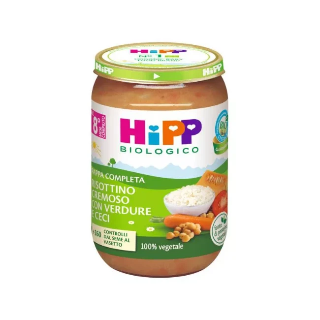 Hipp Risottino Cremoso con Verdure e Ceci 220gr