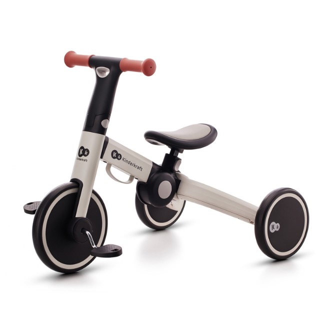 Kinderkraft Triciclo Pieghevole 4TRIKE Silver Grey
