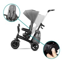 Kinderkraft Triciclo EASYTWIST Platinum Grey
