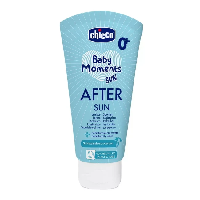 Chicco Latte Dopo Sole Baby Moments Idratante con Burro di Karité 150ml 