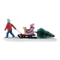 33628 Bringing Home Our Tree Lemax