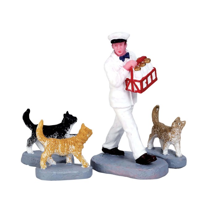 72511 Merry Milkman, Set Of 4 Lemax