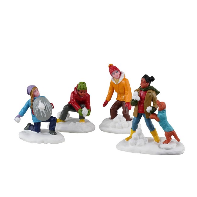 32210 Snowball Battles Lemax
