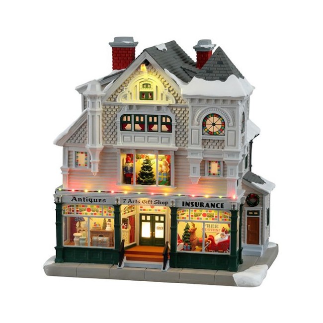 15806 Antique & Gift Shop lemax norman-rockwell