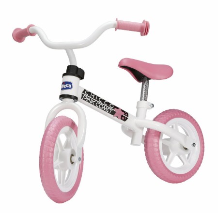 Prima Bicicletta Balance Bike Pink Comet Senza Pedali
