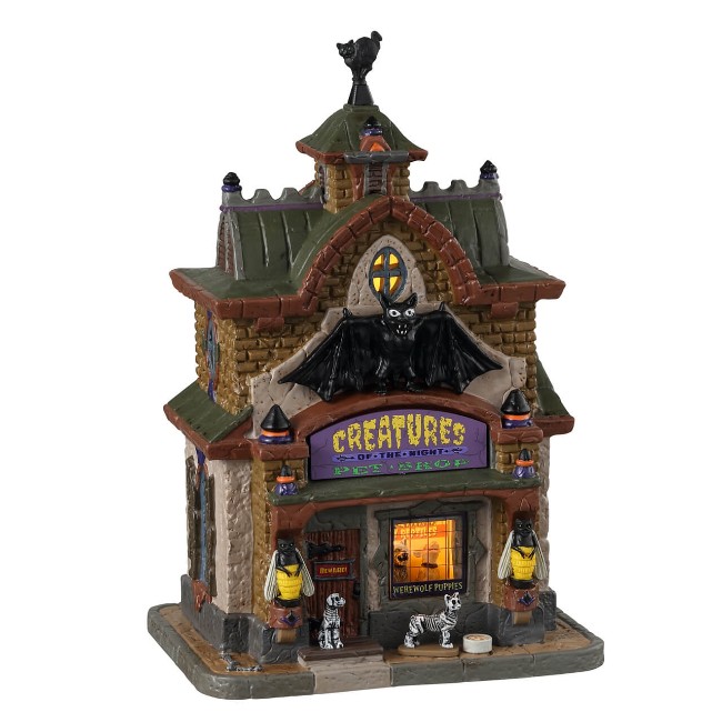 35013 Creatures Of The Night Pet Shop Lemax