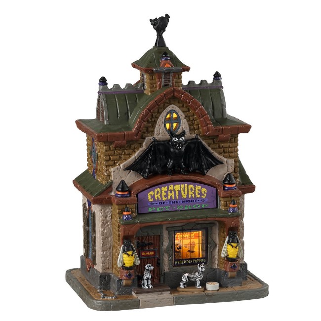 35013 Creatures Of The Night Pet Shop Lemax