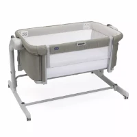 Chicco Culla Co-Sleeping Next2Me Magic Evo con Base Inclinabile e Pannello Estraibile - Desert Taupe