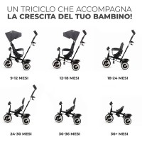 Kinderkraft Triciclo ASTON