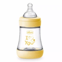 Chicco Biberon Perfect 5 con Valvola Anticolica 150ml - Giallo
