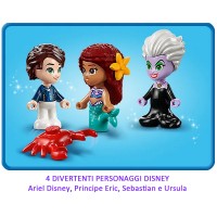 LEGO Disney Libro delle Fiabe della Sirenetta 43213
