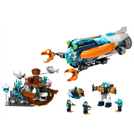LEGO City Sottomarino per Esplorazioni Abissali 60379