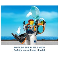 LEGO City Sottomarino per Esplorazioni Abissali 60379