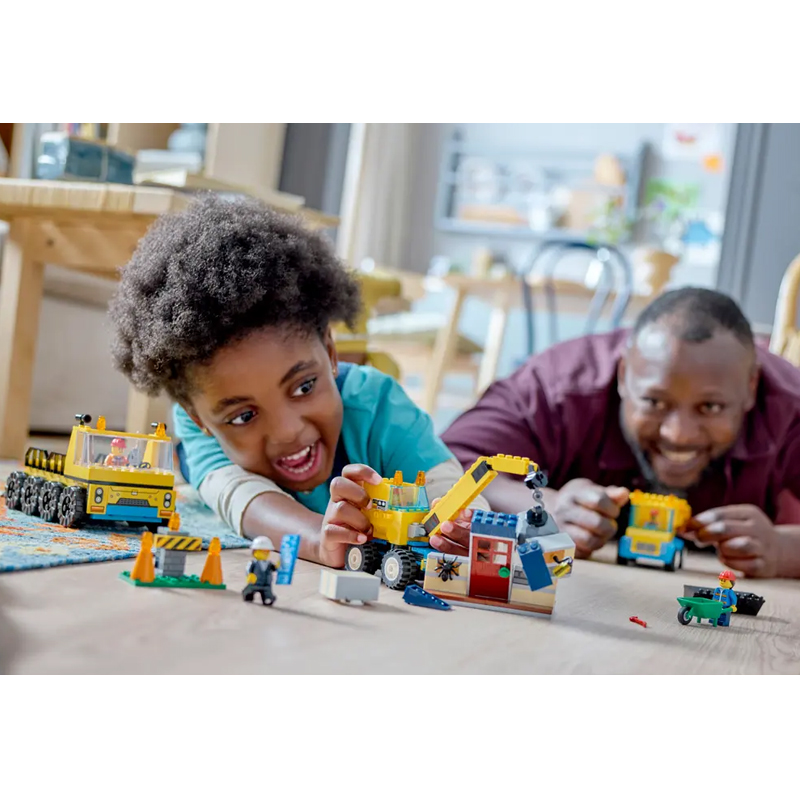 Lotto Playmobil City Action Cantiere &ndash; Gru Escavatore Camion Demolizione Pala Gommata