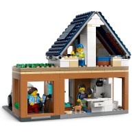 LEGO City Villetta Familiare e Auto Elettica 60398