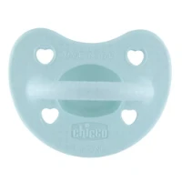 Chicco Ciuccio Luxe in Silicone 2-6m - Azzurro