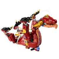 LEGO Ninjago Dragone di Lava Transformer Heatwave 71793
