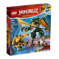 LEGO Ninjago Team Mech Ninja di Lloyd e Arin 71794