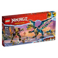 LEGO Ninjago Dragone Elementare vs. Mech dell’Imperatrice 71796
