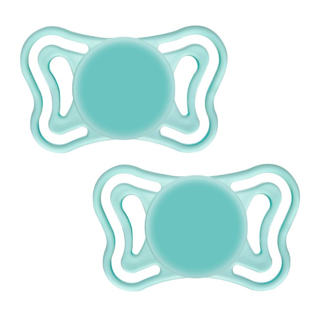 Chicco 2pz Ciuccio Light Sunset Colors in Silicone 16-36m
