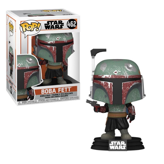 Funko Pop! Star Wars: Mandalorian - Boba Fett on Tattooine - (No Armor Or Helmet) - Collectible Vinyl Figure - Gift Idea - Official Products - Toys for Kids and Adults