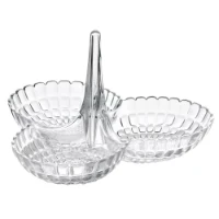 Guzzini Antipastiera Trasparente 25x23,5xh15,5cm