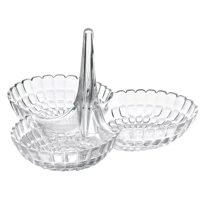 Guzzini Antipastiera Trasparente 25x23,5xh15,5cm