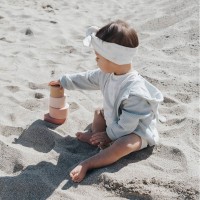 Bamboom Torre di Cubi in Silicone - Rosa