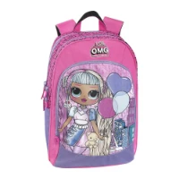 Panini Zaino Trolley Staccabile L.O.L Surprise O.M.G. Lilla/Rosa