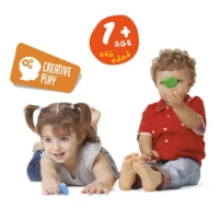 Carioca Teddy Crayons Baby 6 pezzi