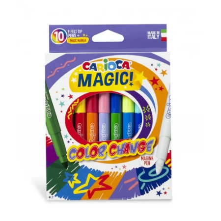 Carioca Pennarelli Magici Color Change 10 pezzi