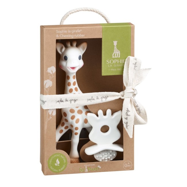 Sophie la Girafe and Chewing Rubber So' Pure