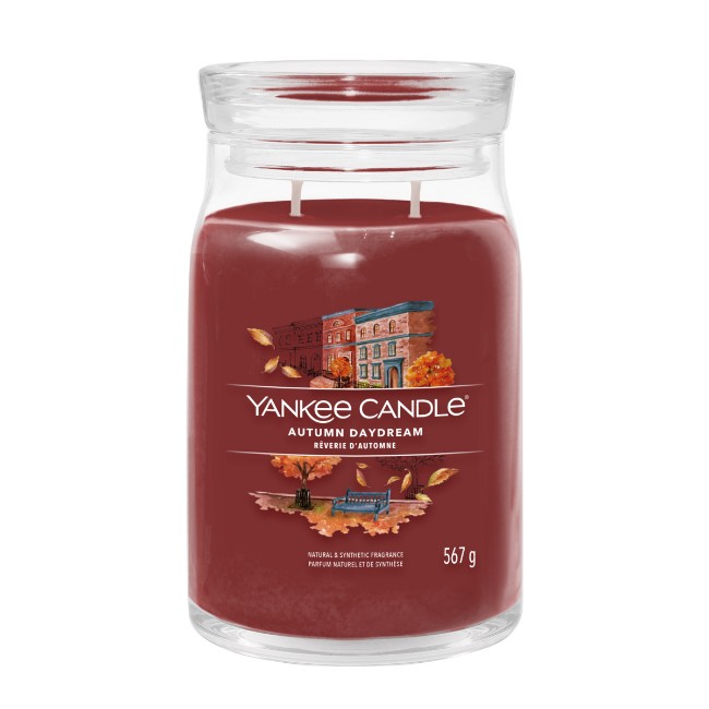 YANKEE CANDLE CANDELA GIARA GRANDE SIGNATURE VANILLA CRÈME BRÛLÉE
