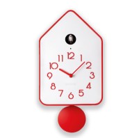 Guzzini QQ-UP Orologio da parete con pendolo