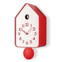 Guzzini QQ-UP Orologio da parete con pendolo