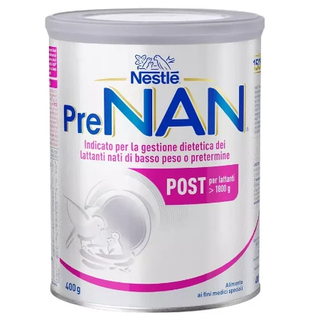 Nestlè PreNan Latte Post Speciale in Polvere per Neonati di Basso Peso e Prematuri - 400gr